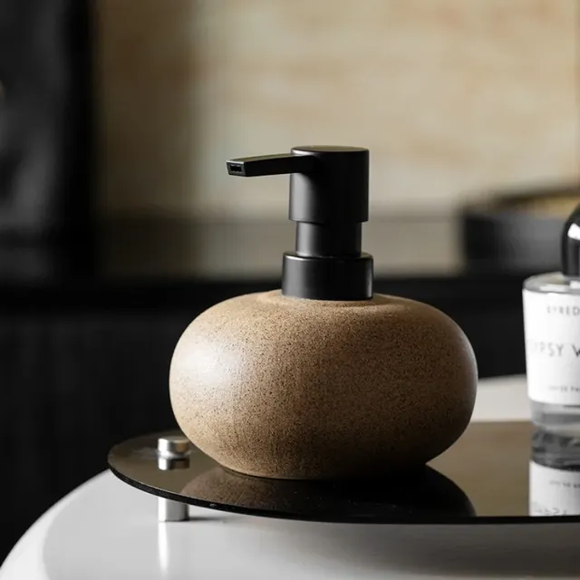 Bouteille de Lotion en céramique nordique – vue 2