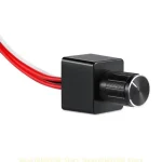 variateur led dc12v gradation précise silencieux compact robuste alliage aluminium dissipation thermique compatibilité universelle halogène incandescent nautique automobile remorque réglable