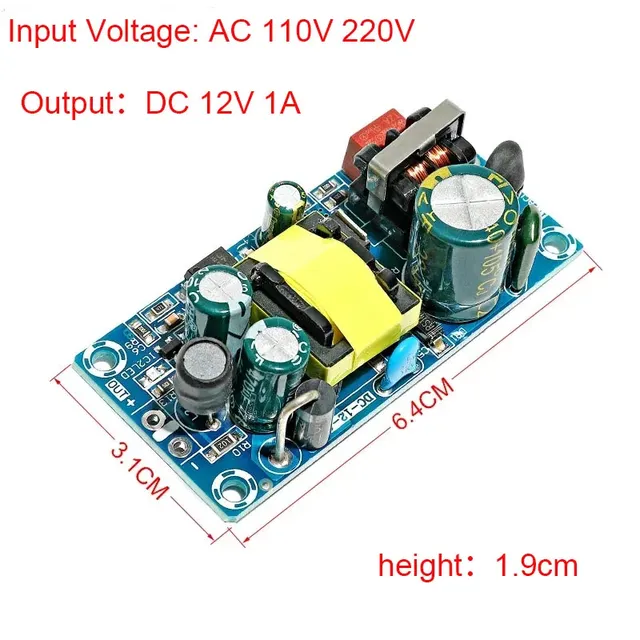 Alimentation électrique à interrupteur isolé – vue 2