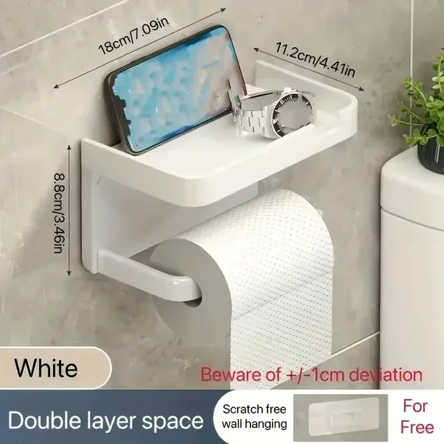 Porte-papier hygiénique facile à installer – vue 6