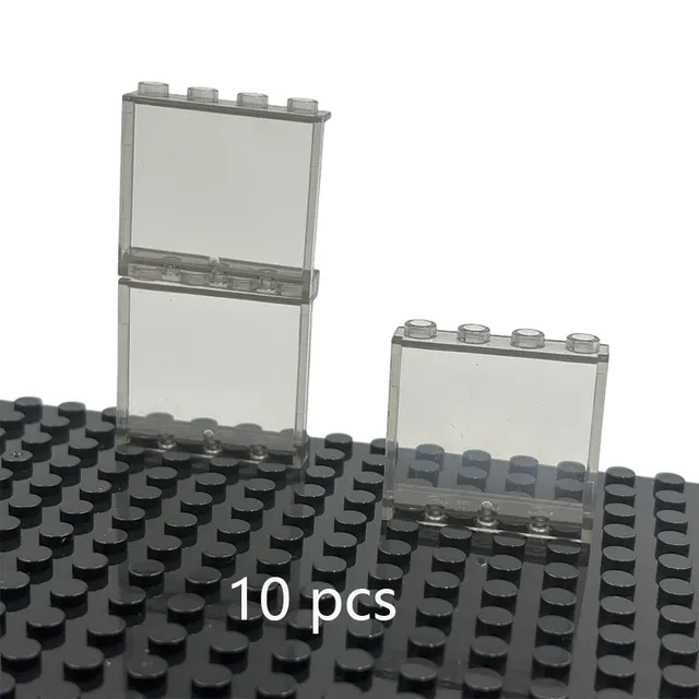 10 pièces panneau Transparent 1x4x3 points fenêtre mur… – vue 2