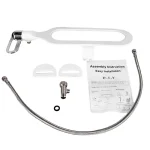 Pulvérisateur de Bidet de toilette intelligent, outil de Bidet autonettoyant Non électrique avec fixation de toilette à pression réglable pour salle de bain hôtel