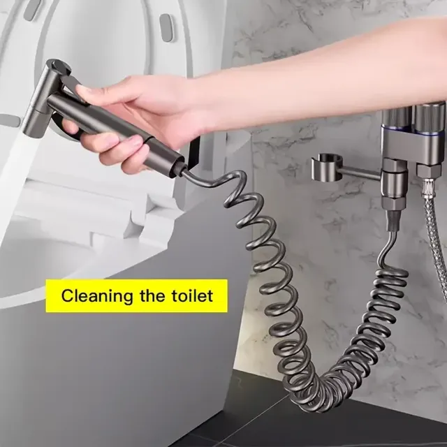 Robinet de nettoyage de toilettes moderne à double… – vue 6