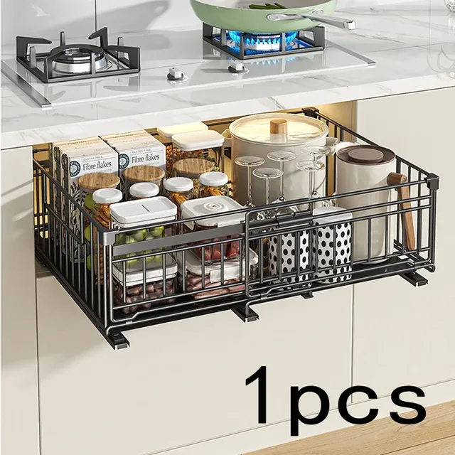 Organisateur cuisine tiroir coulissant extractible… – vue 3