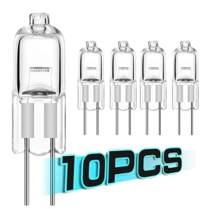 10 pièces ampoule halogène G4 12V 5W 10W 20W 35W 50W Globe Lot JC bi-pin LED blanc chaud remplacer LED lampe à capsule ampoules halogènes lumière 10 pièces ampoule halogène G4 12V 5W 10W 20W 35W 50W Globe Lot JC bi-pin LED blanc chaud remplacer LED lampe à capsule ampoules halogènes lumière