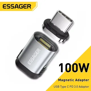 Essager 100W adaptateur magnétique 24 broches USB Type C PD 3.0…