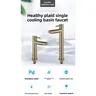 Robinet lavabo froid monocommande acier inoxydable… – vue 6
