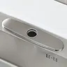 Passecâble ovale bureau meuble plastique rigide finition… – vue 7