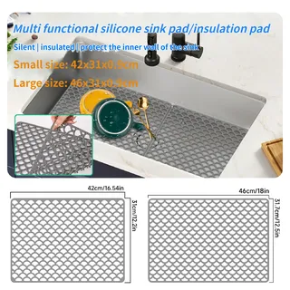 Coussin de protection en Silicone pour fond d'évier