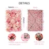 1/4/6 pièces panneaux muraux de fleurs 60*40cm 3D soie… – vue 3