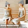 Chapeau de Sauna Anti-chaleur – vue 4