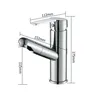 Robinet de lavabo de salle de bains extractible à… – vue 7