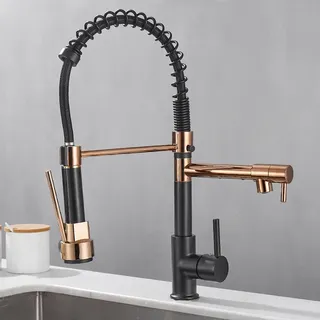 GEGVE robinets de cuisine robinets amovibles brosse robinet en laiton…