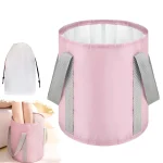 Lavabo de pieds pliable pour la maison, baignoire de Spa, Portable avec fonction d&rsquo;isolation, soins des pieds spécialisés, adapté aux voyages