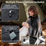 Couverture chauffante usb rechargeable châle poncho… – vue 5