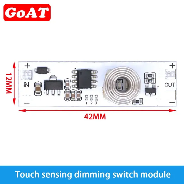 Module capacitif de commutateur tactile 5V-24V 3A LED – vue 6
