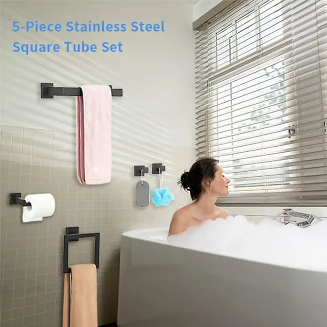 Ensemble d'accessoires de matériel de salle de bain – vue 3