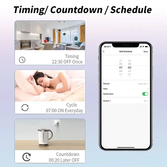 Smarthome WiFi + RF télécommande sans fil commutateur… – vue 5