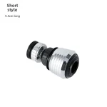 Robinet de cuisine tête anti-éclaboussures douche pressurisée buse d&rsquo;extension en acier inoxydable économie d&rsquo;eau accessoires de cuisine rotatifs universels