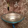 Lavabo triangulaire en acier inoxydable – vue 4