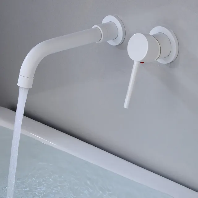 BAKALA robinet de lavabo de salle de bains mural en… – vue 2