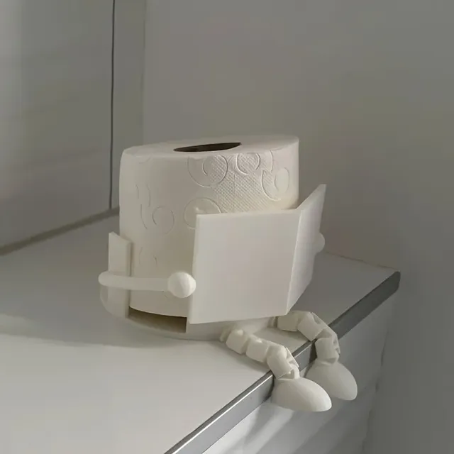 Porte-papier hygiénique amusant – vue 2