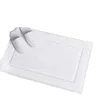 Serviette de sol blanche épaisse Jacquard SPA – vue 2