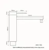 Robinet de lavabo en or brossé – vue 4