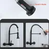 Robinet de cuisine extractible en acier inoxydable – vue 3