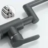Robinet d'Évier à Bras Mécanique en Acier Inoxydable – vue 5