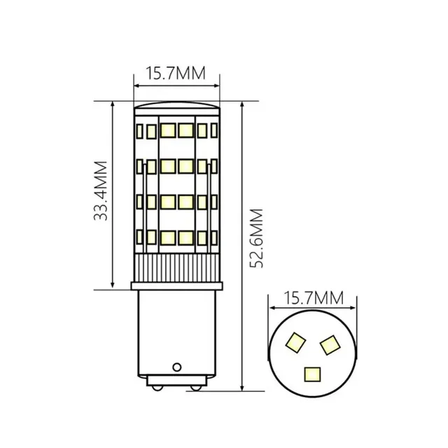 Ampoule de maïs LED pour machine à coudre – vue 6