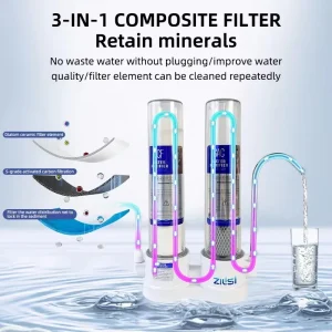 Purificateurs d’eau du robinet système de Filtration filtre à eau de cuisine robinet filtre en céramique percolateur adoucisseur d’eau Machine de traitement Purificateurs d’eau du robinet système de Filtration filtre à eau de cuisine robinet filtre en céramique percolateur adoucisseur d’eau Machine de traitement