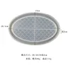 Moule de dessous de verre ovale en Silicone – vue 6