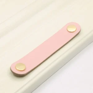 Quincaillerie de meubles pour enfants, armoire de cuisine, poignée de tiroir écologique, poignées de porte, boutons de meubles, poignée en cuir