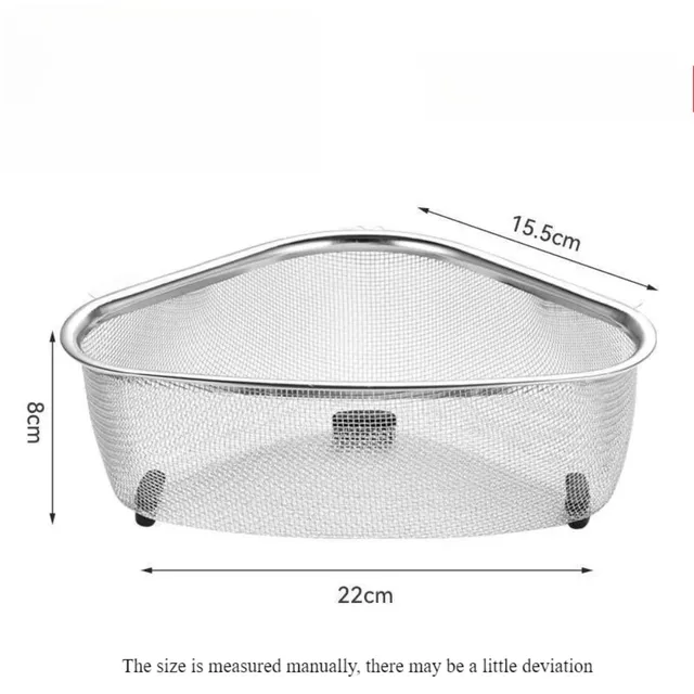 Panier de passoire en acier inoxydable pour évier de… – vue 4