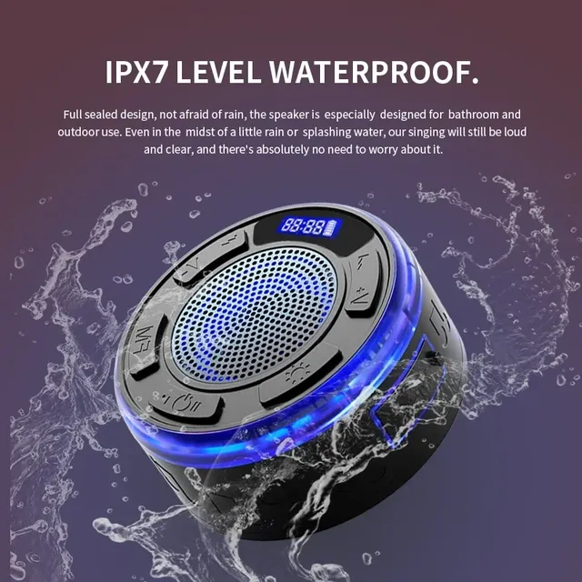 Haut-parleurs de douche Bluetooth – vue 6