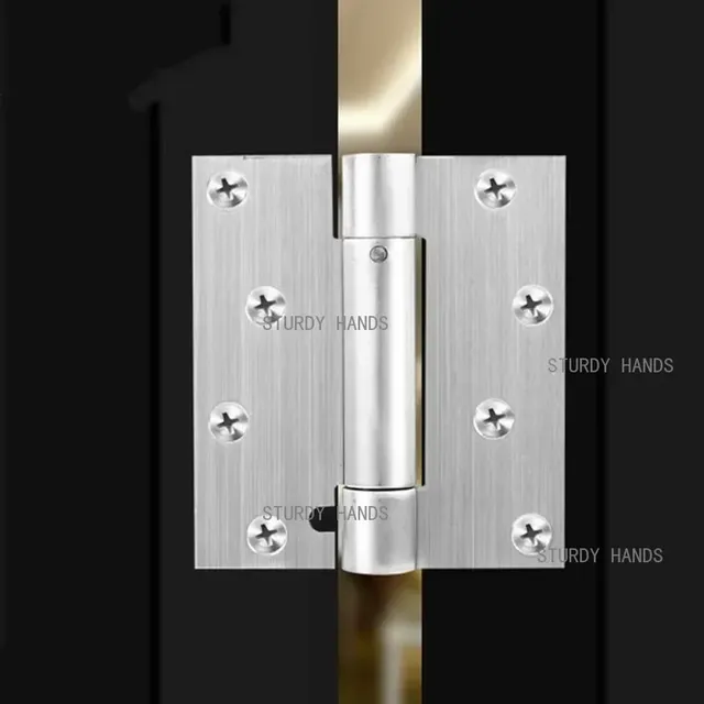 Charnière plate en acier inoxydable – vue 2
