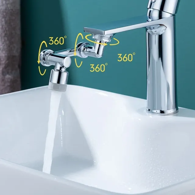 1080 ° Extension de robinet d'évier de cuisine Flexible – vue 6
