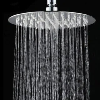 Pommeau de douche ultra fin en acier inoxydable