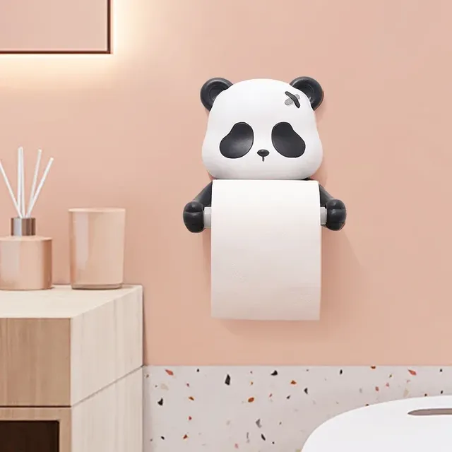 Panda porte rouleau papier toilette mural autocollant…