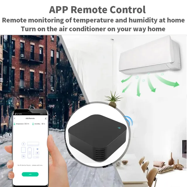 Tuya Smart Télécommande IR avec Capteur d'humidité de… – vue 2
