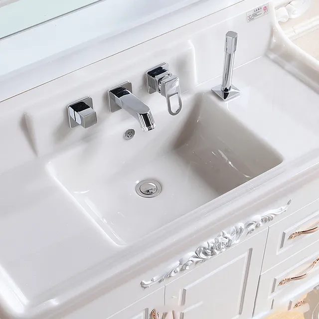 Ensemble de robinets de baignoire de salle de bains… – vue 4