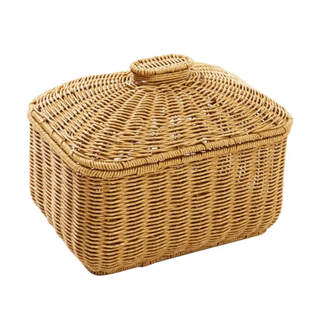 Mir tissé à la main avec couvercle pour la décoration de… – vue 4