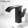 TOLM robinets de lavabo dorés brossés – vue 4