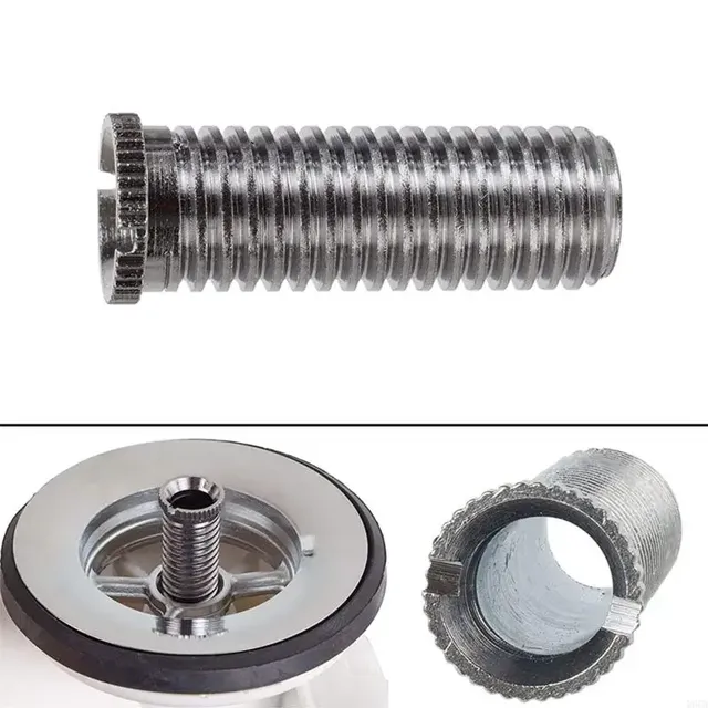Vis crépine évier panier fixation filetage fin tête… – vue 4