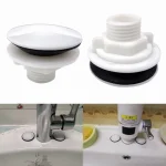 Couvercle de trou d&rsquo;évier de cuisine, 1 pièce, bouchon scellé de Drainage de robinet de lavabo, couvercles décoratifs, bouchon d&rsquo;eau, accessoires de salle de bains