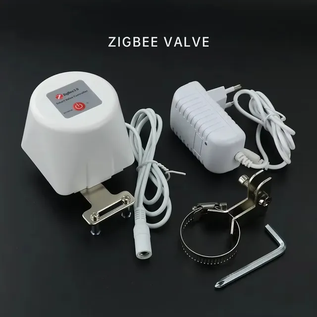 Tuya Zigbee ou Wifi vanne d'eau arrêt de gaz robinet à… – vue 6