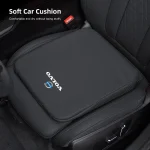 Housses de coussin de siège en cuir de voiture, Polymères de siège rehaussants, Doux, Respirant, Nikde voiture, Volvo V60, V40, XC90, S60, C30, XC60, XC40