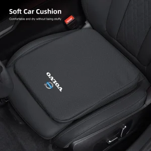 Housses de coussin de siège en cuir de voiture, Polymères de siège rehaussants, Doux, Respirant, Nikde voiture, Volvo V60, V40, XC90, S60, C30, XC60, XC40