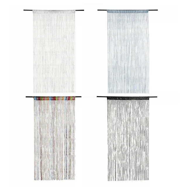 100x200CM porte fenêtres suspendus perles décors rideau… – vue 2